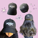 Wander Cat Cola Hat - Black